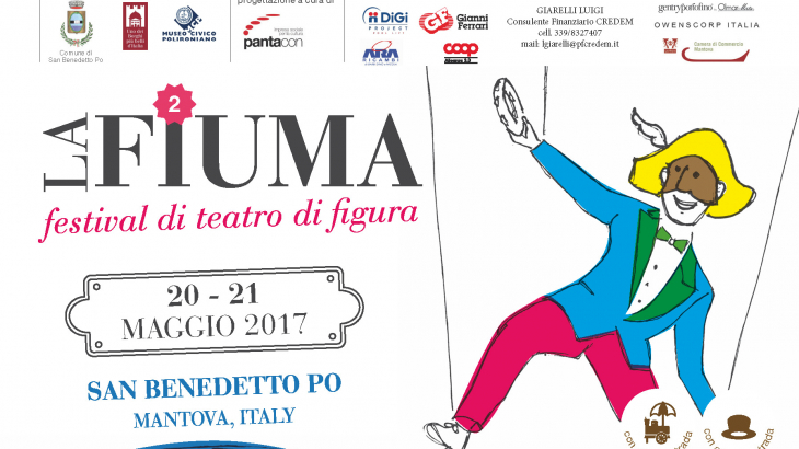 CON LA FIUMA 2 SI RIPETE LA MAGIA DEL TEATRO DI FIGURA A SAN BENEDETTO PO, SABATO 20 E DOMENICA 21 MAGGIO
